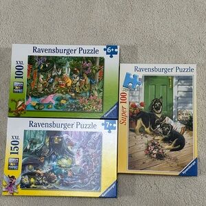 Ravensburger Colorful Puzzle Trio